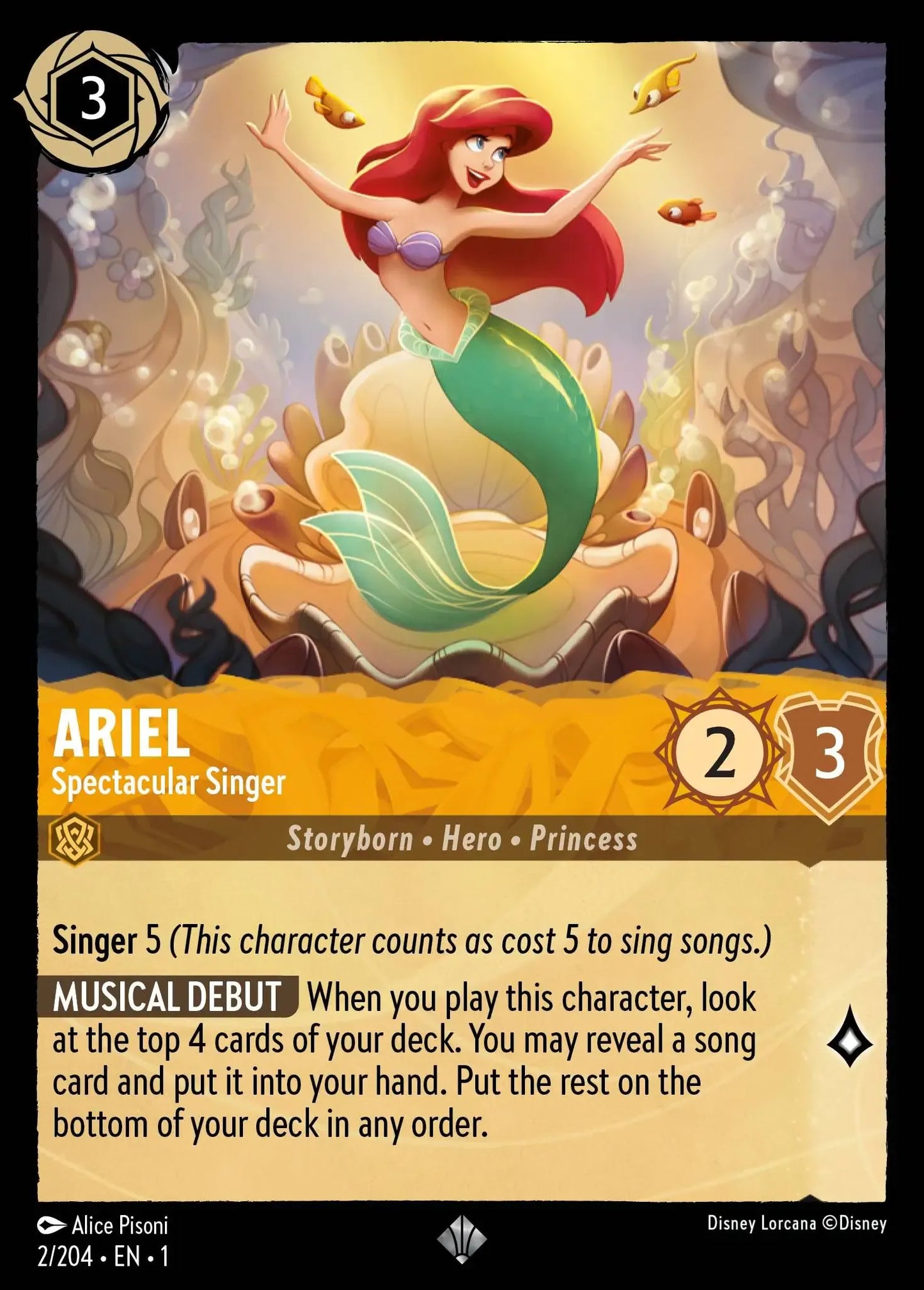 Ariel - Spectacular Singer 2/204
