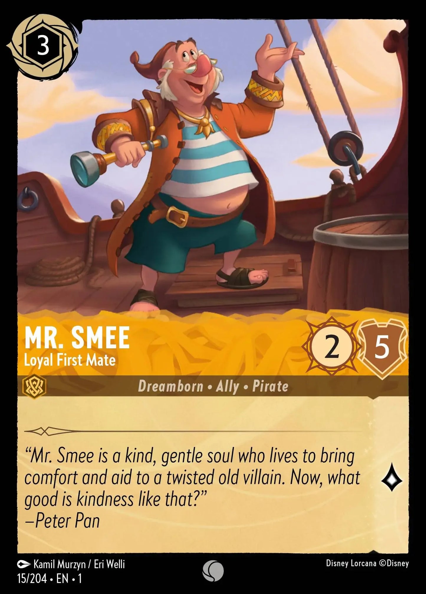 Mr. Smee - Loyal First Mate 15/204