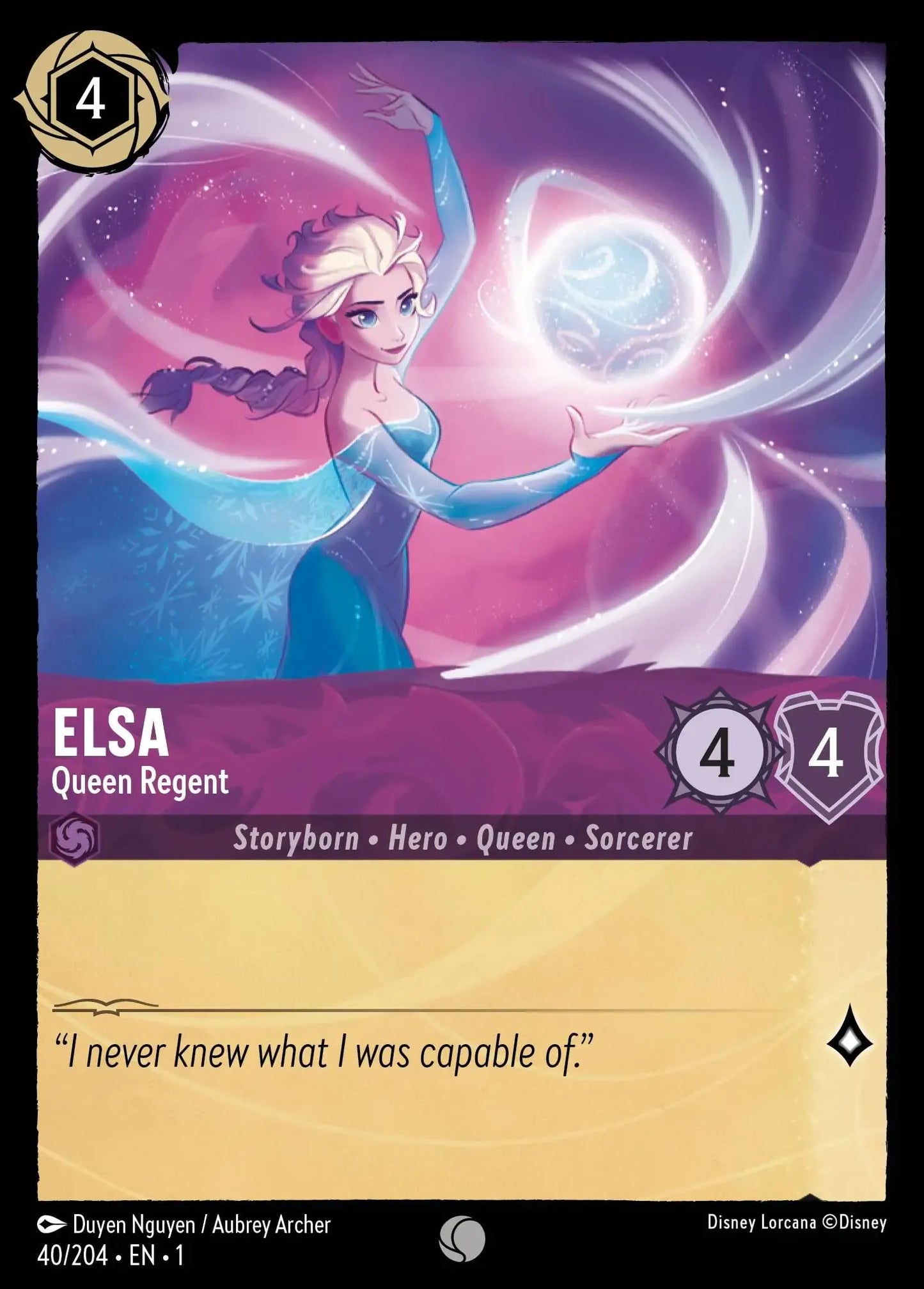 Elsa - Queen Regent 40/204