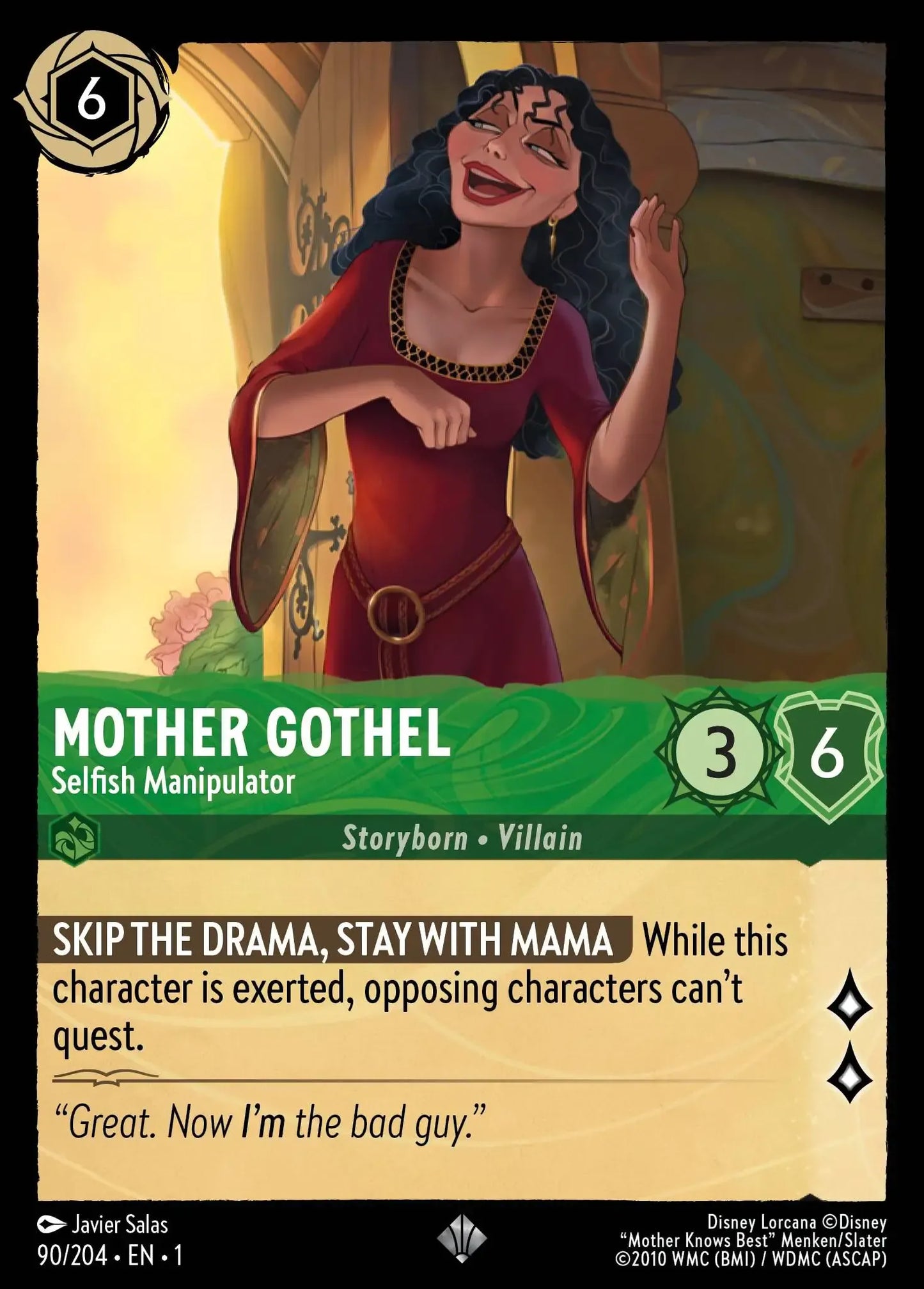 Mother Gothel - Selfish Manipulator 90/204