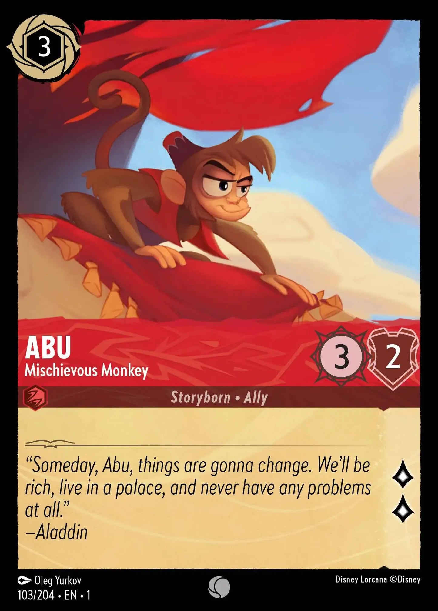 Abu - Mischievous Monkey 103/204