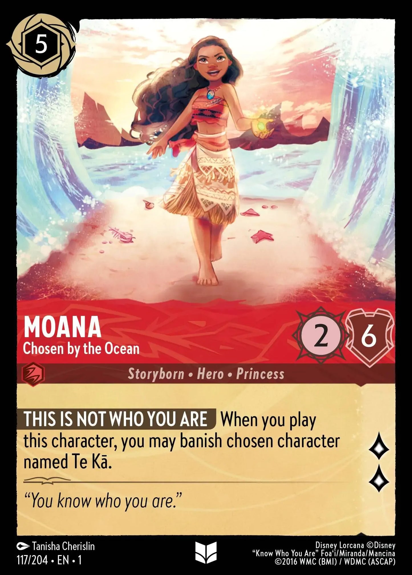 Moana - Chosen byt the Ocean 117/204