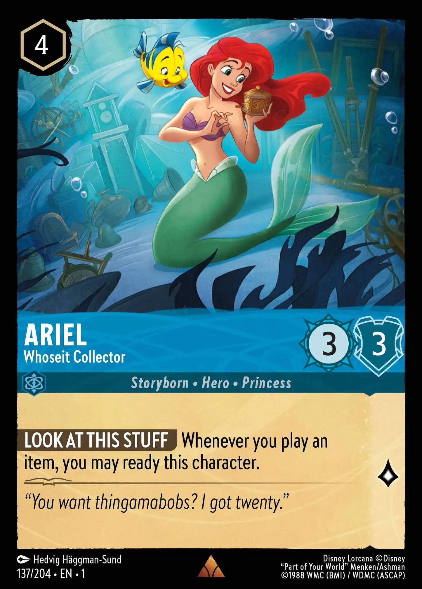 Ariel - Whoseit Collector 137/204