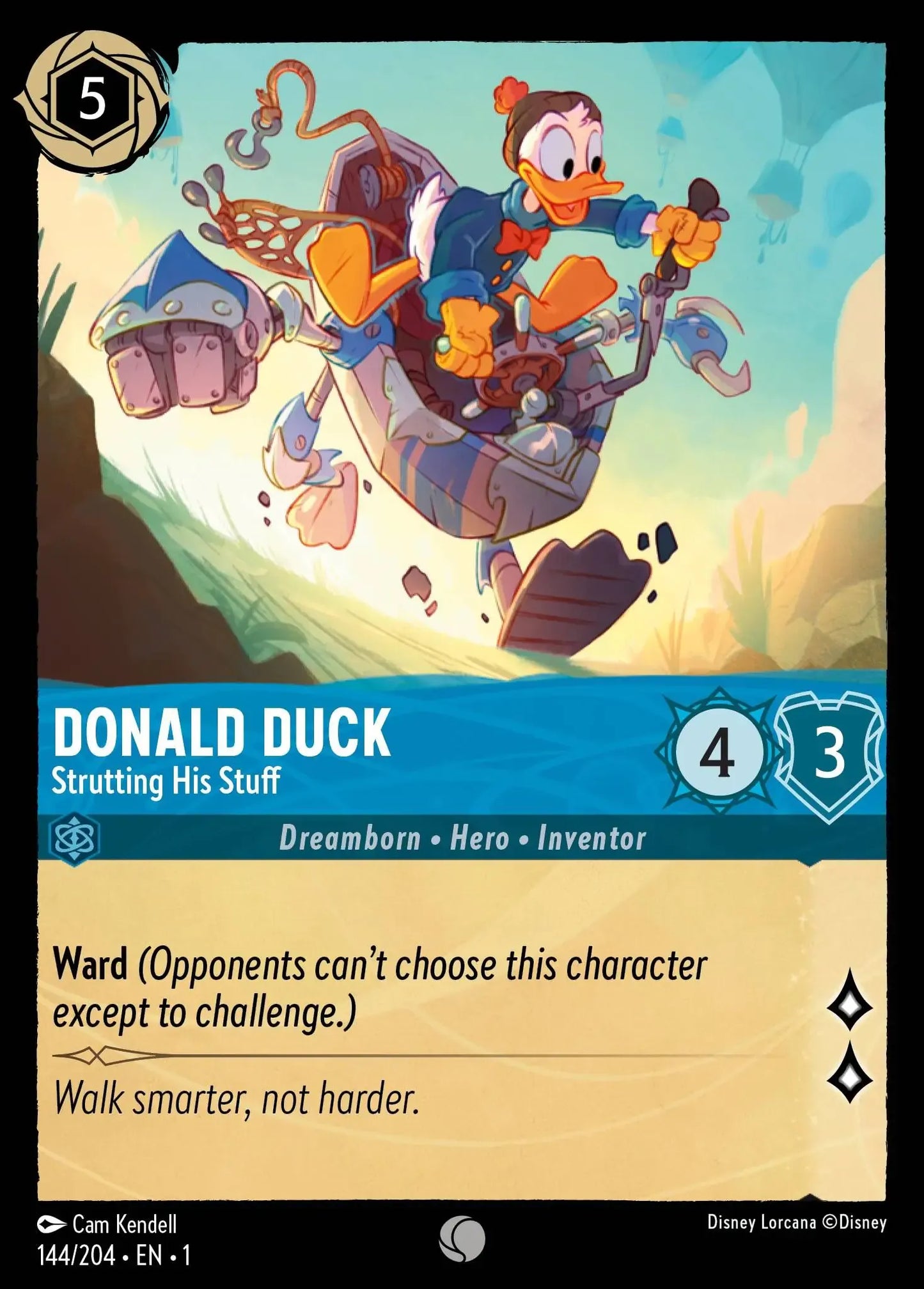 Donald Duck - Strutting His Stuff 144/204