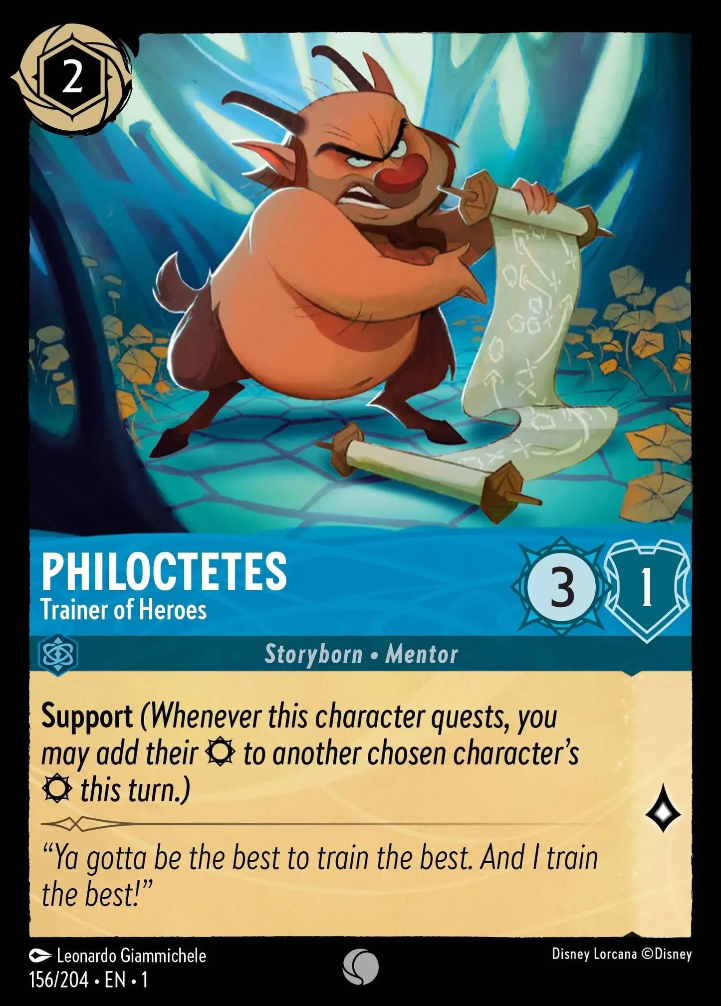 Philoctetes - Trainer of Heroes 156/204