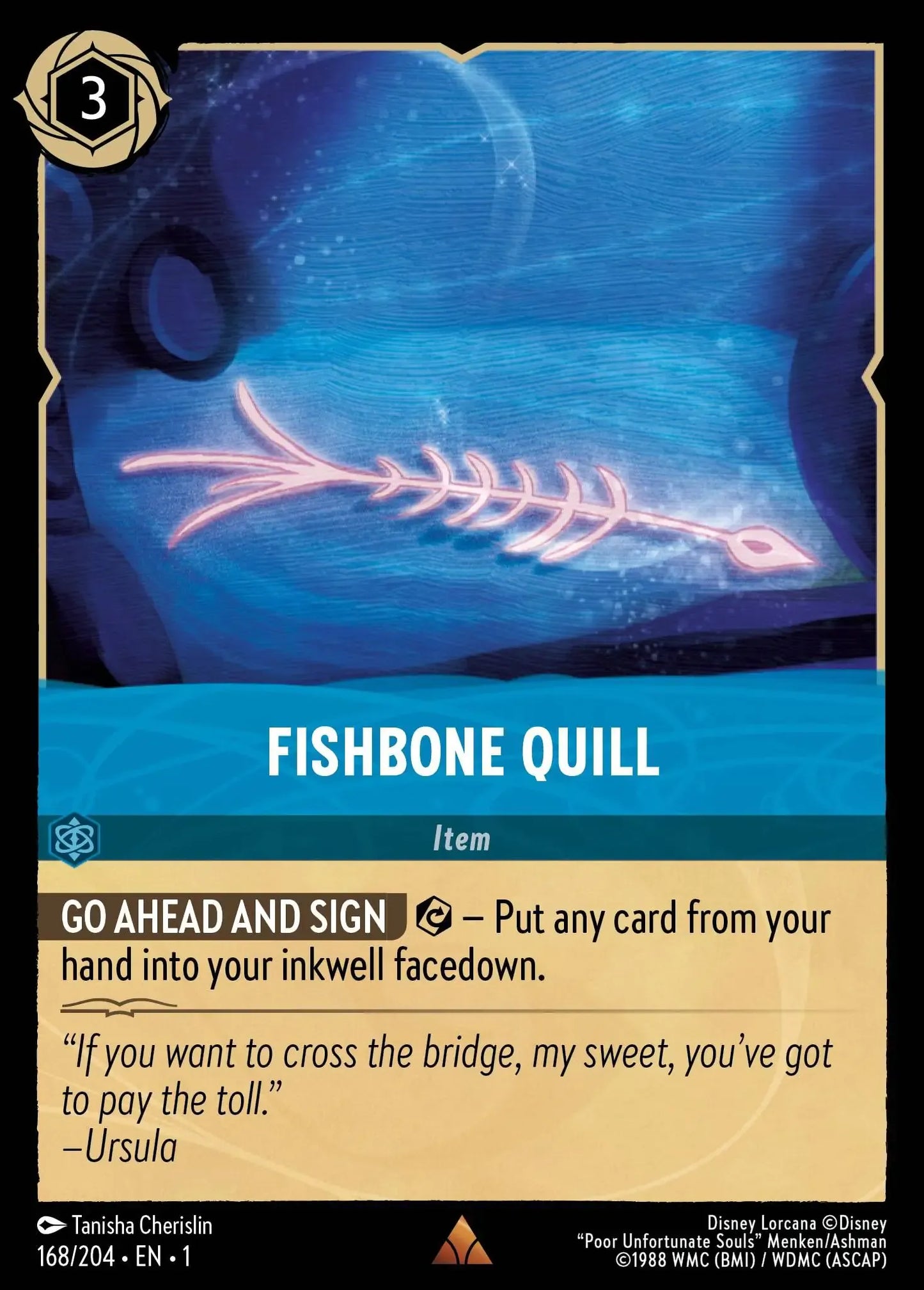 Fishbone Quill 168/204