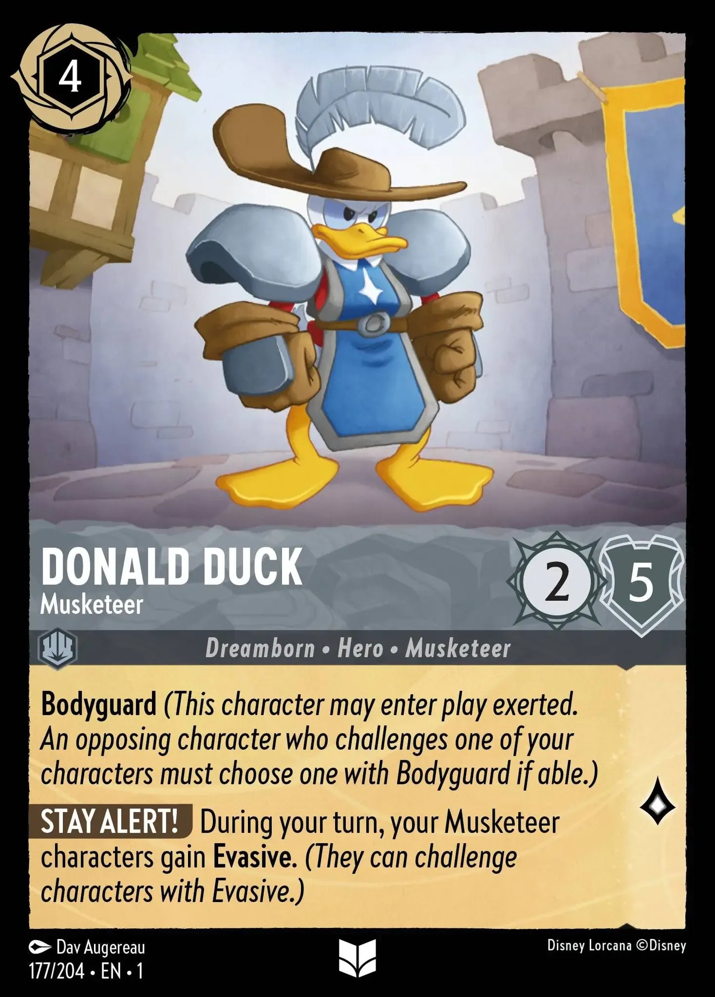 Donald Duck - Musketeer 177/204