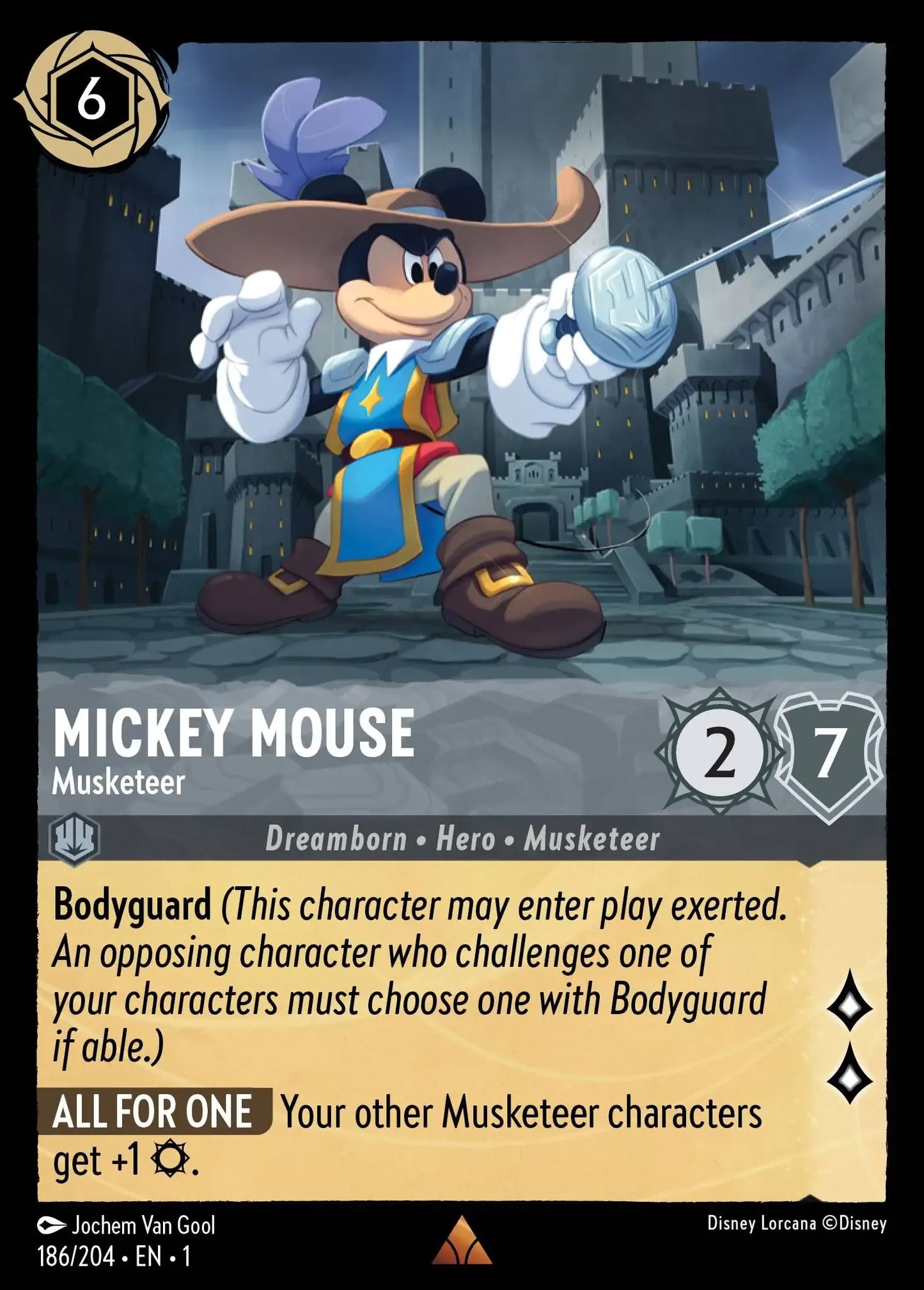 Mickey Mouse - Musketeer 186/204