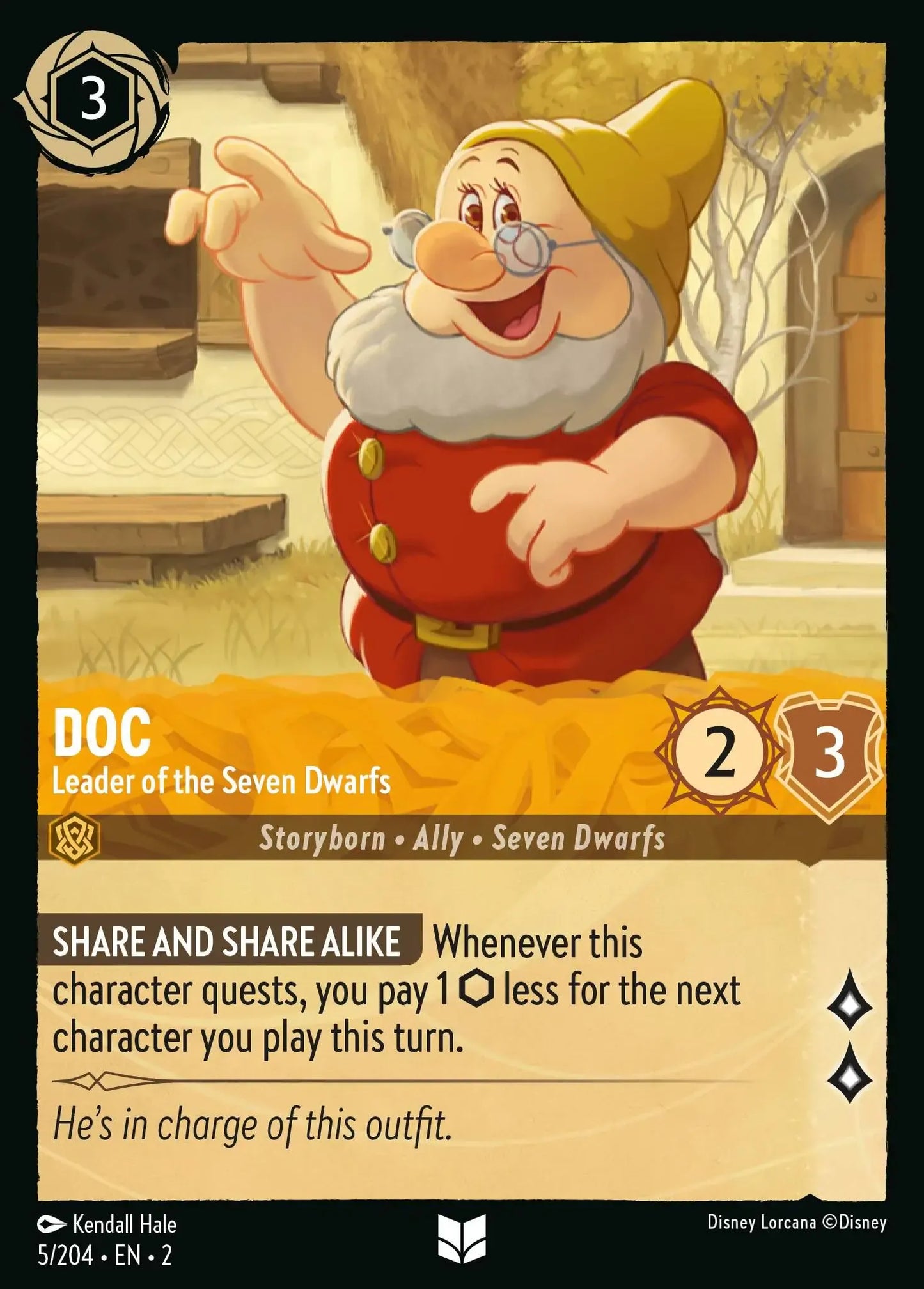 Doc - Leader of the Seven Dwarfs 005/204