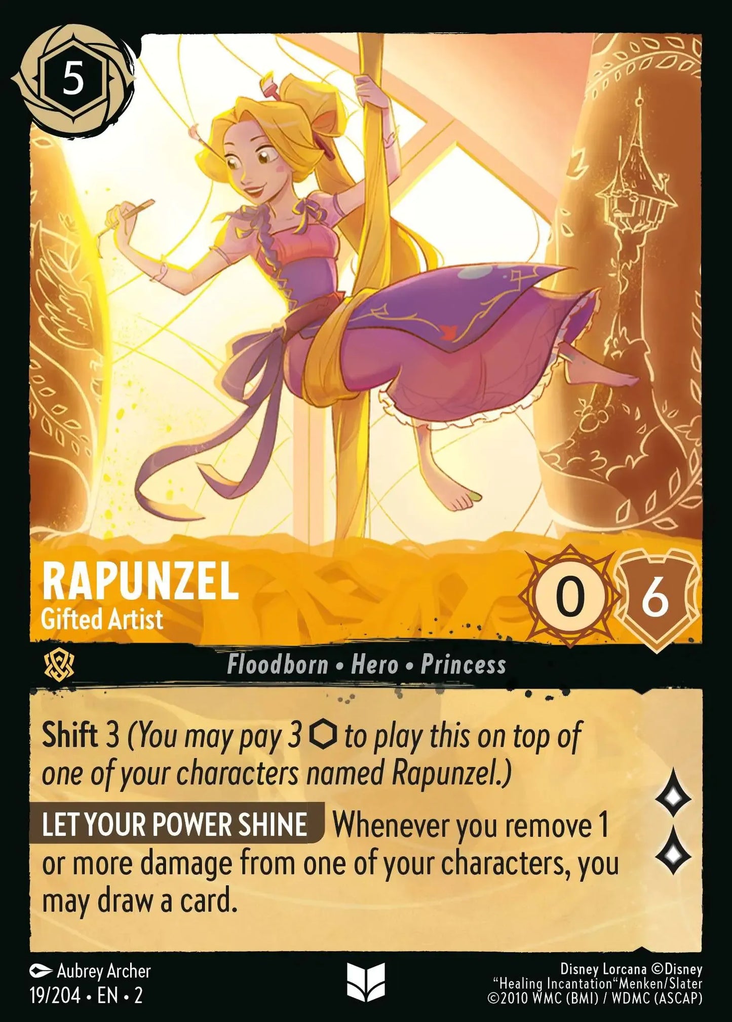 Rapunzel - Gifted Artist 019/204
