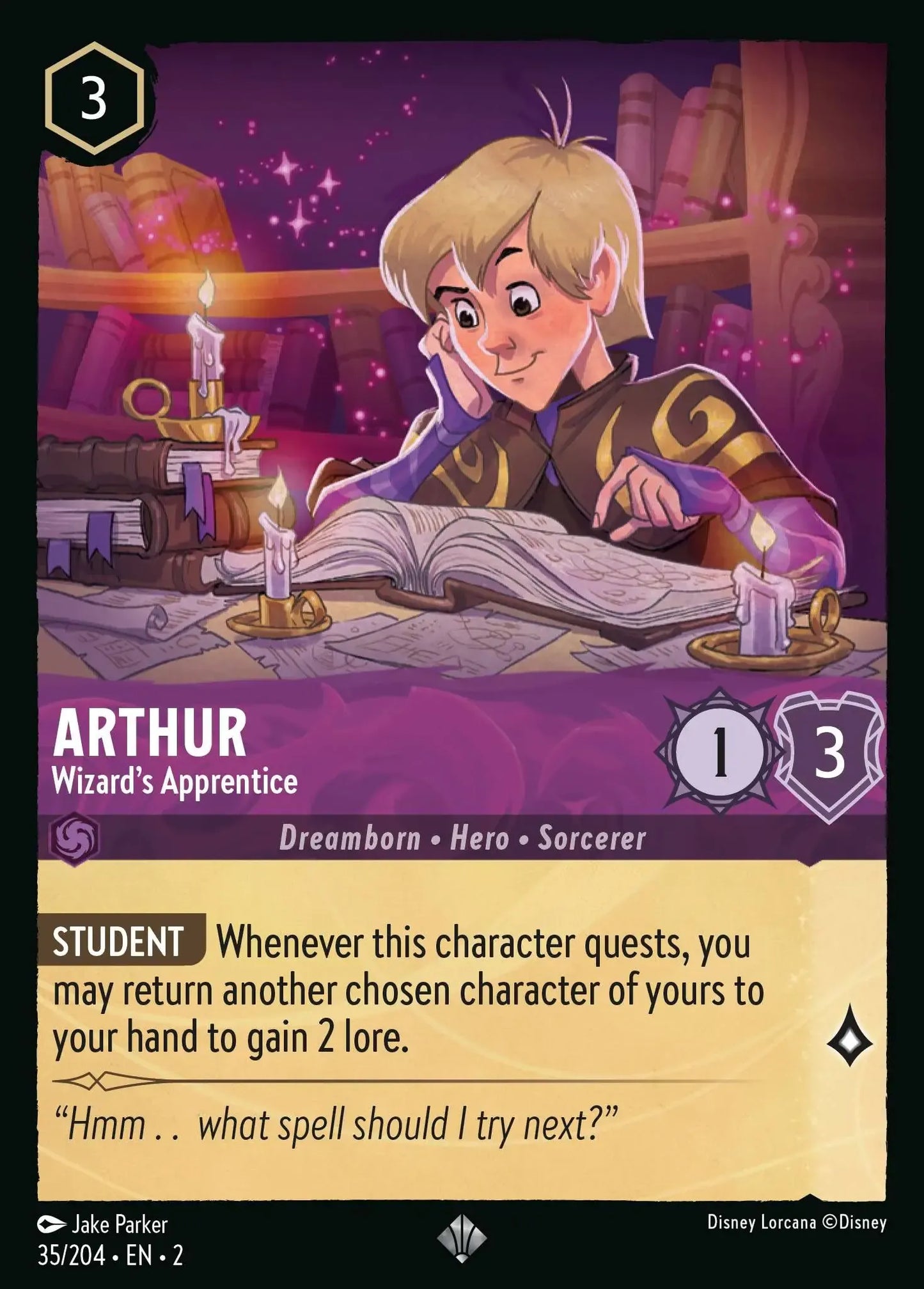 Arthur - Wizard's Apprentice 035/204
