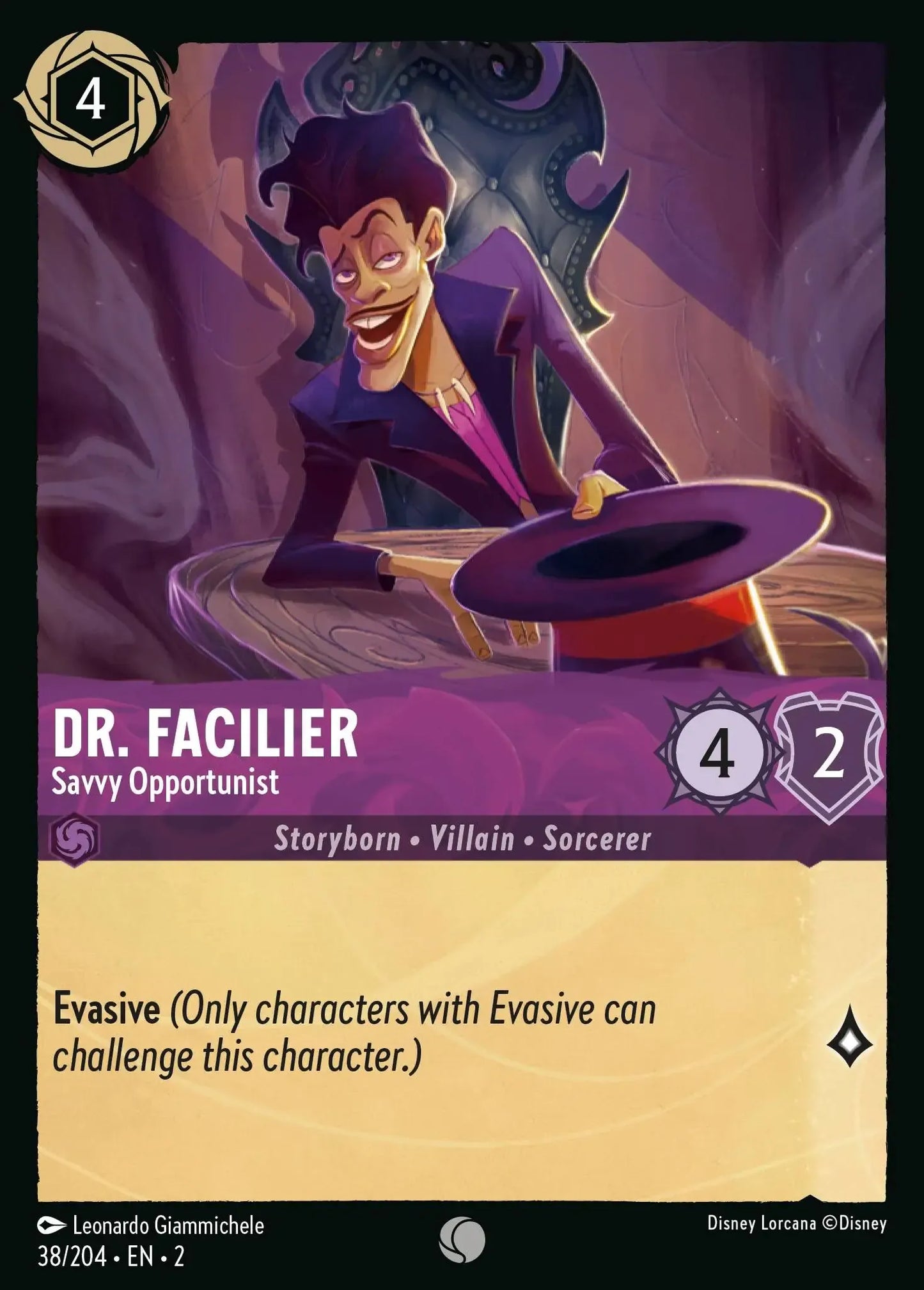 Dr. Facilier - Savvy Opportunist 038/204
