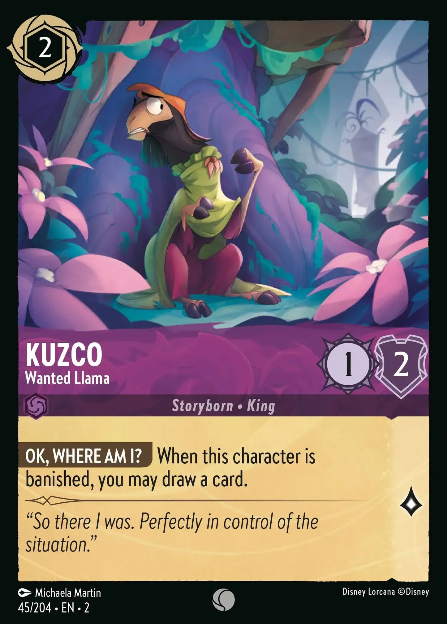 Kuzco - Wanted Llama 045/204