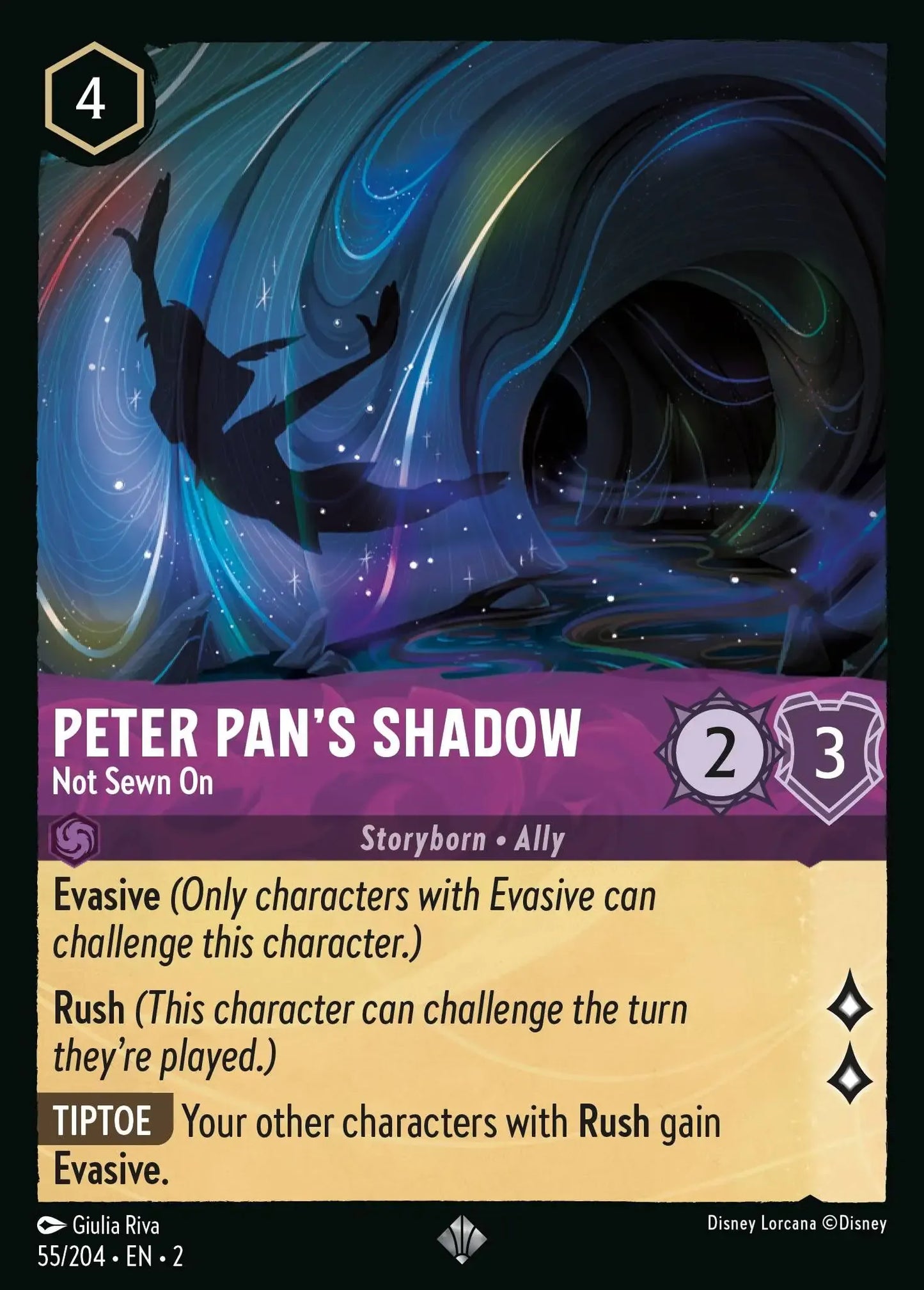 Peter Pan's Shadow - Not Sewn On 055/204