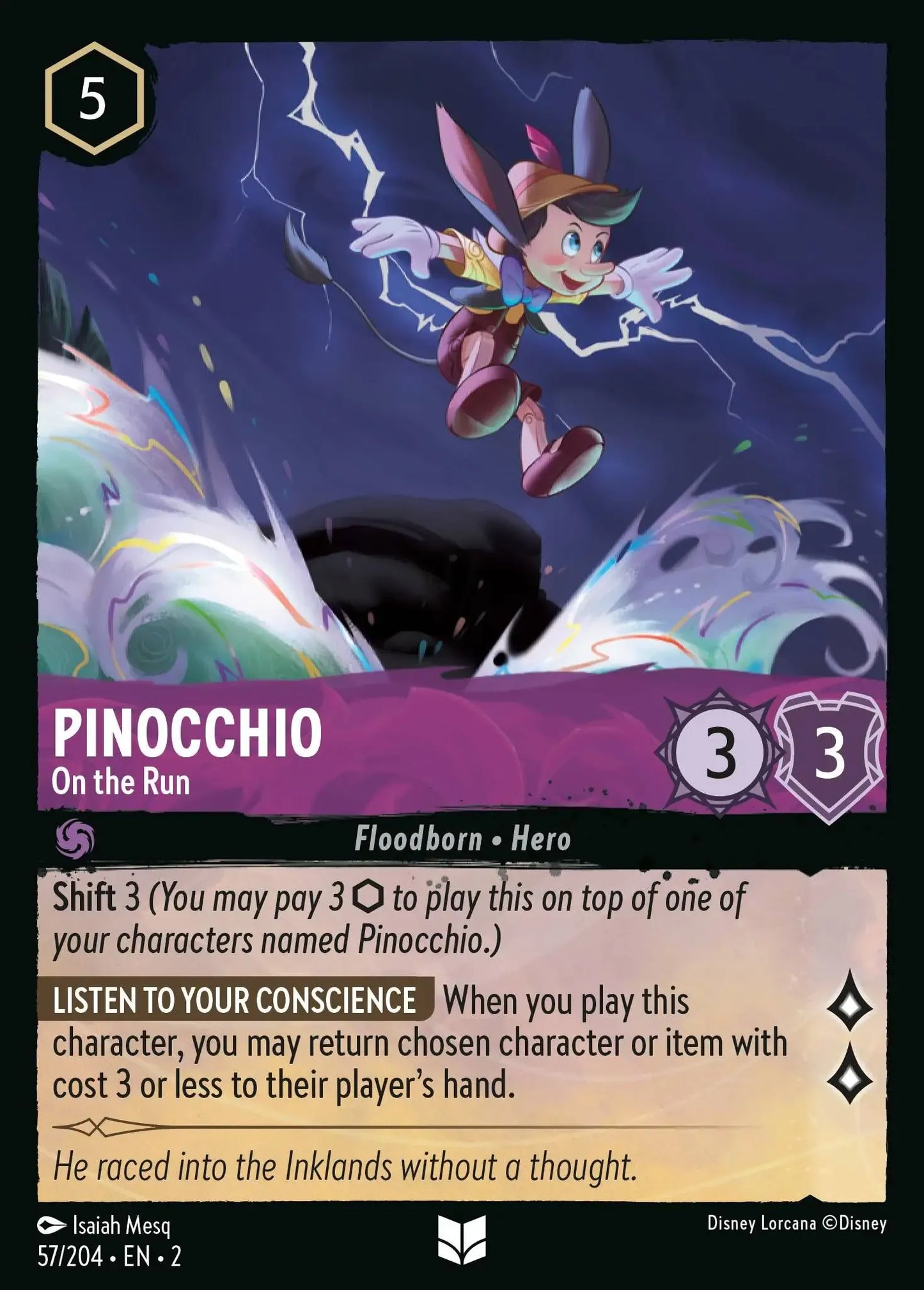 Pinocchio - On the Run 057/204