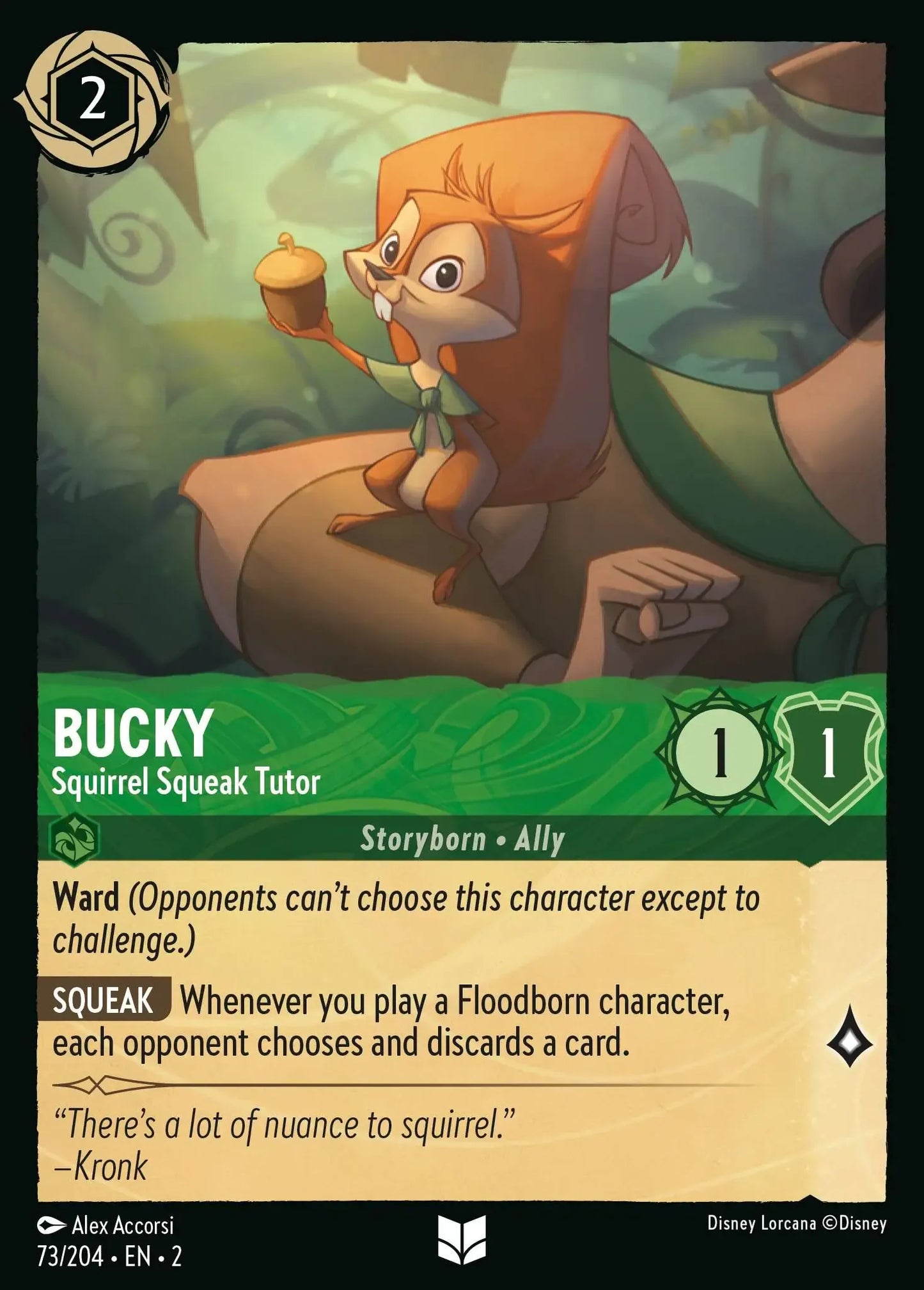 Bucky - Squirrel Squeak Tutor 073/204