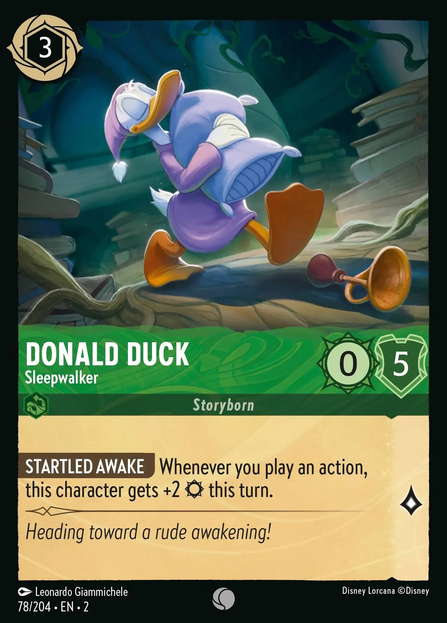 Donald Duck - Sleepwalker 078/204