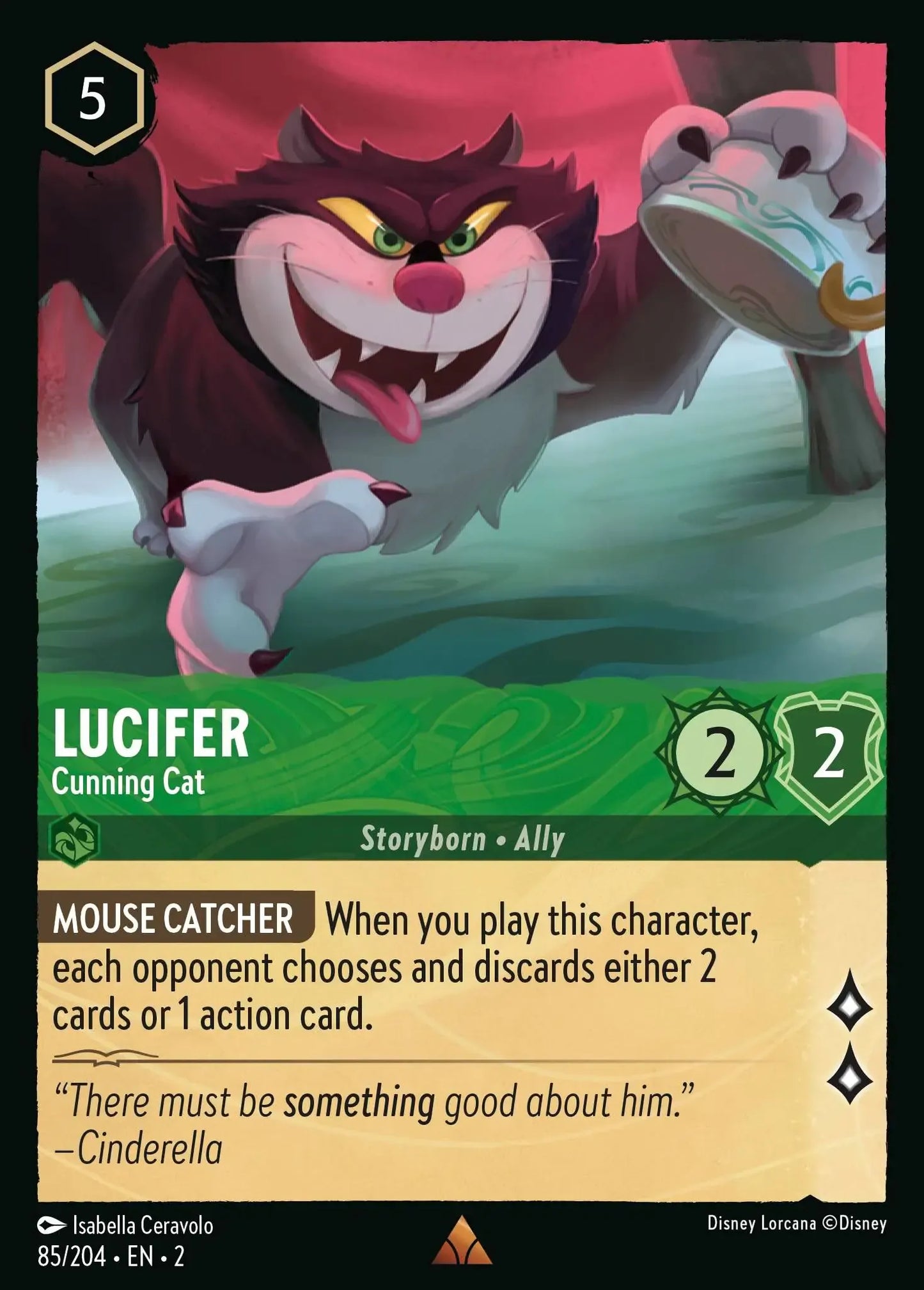 Lucifer - Cunning Cat 085/204