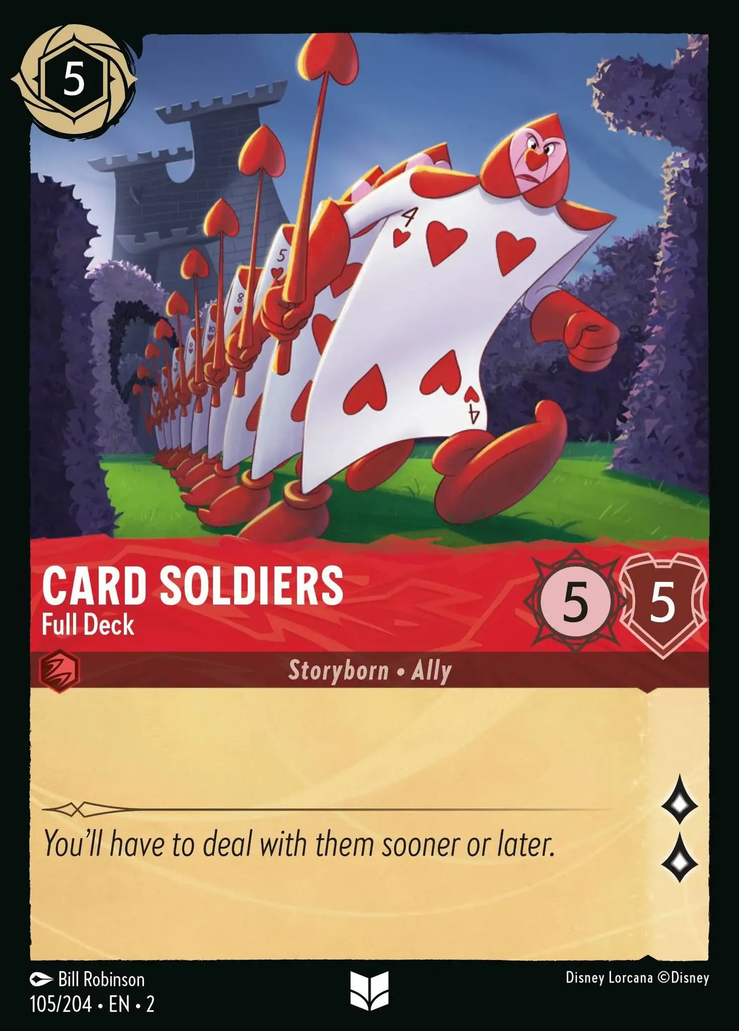 Card Soldiers - Full Deck 105/204