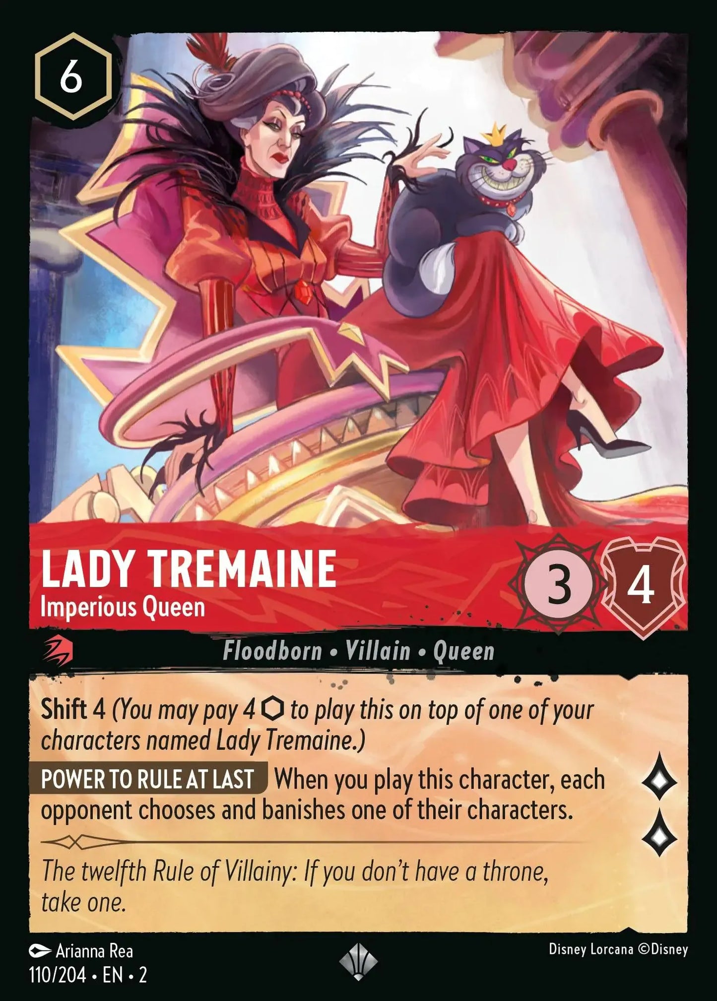 Lady Tremaine - Imperious Queen 110/204
