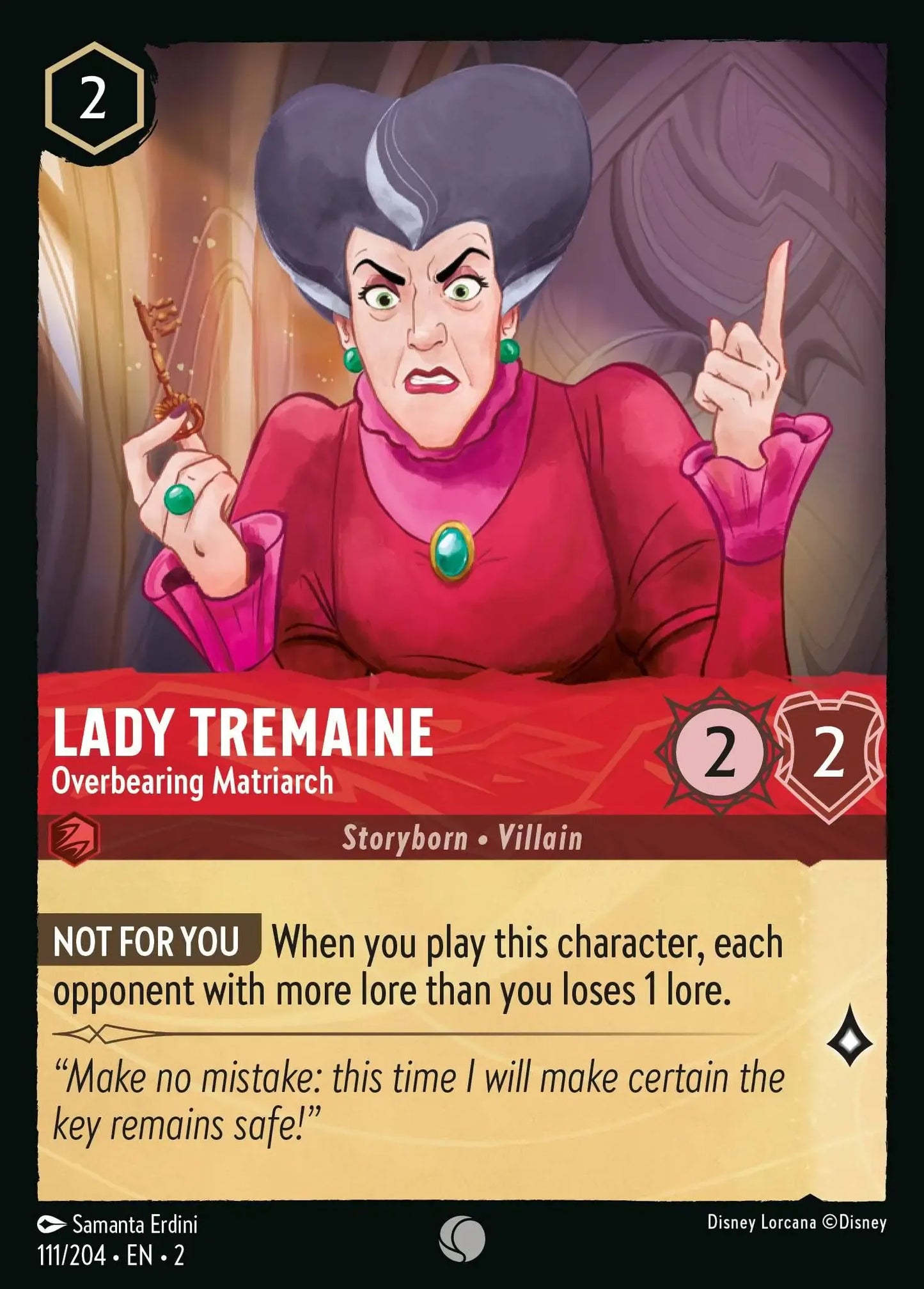 Lady Tremaine - Overbearing Matriarch 111/204