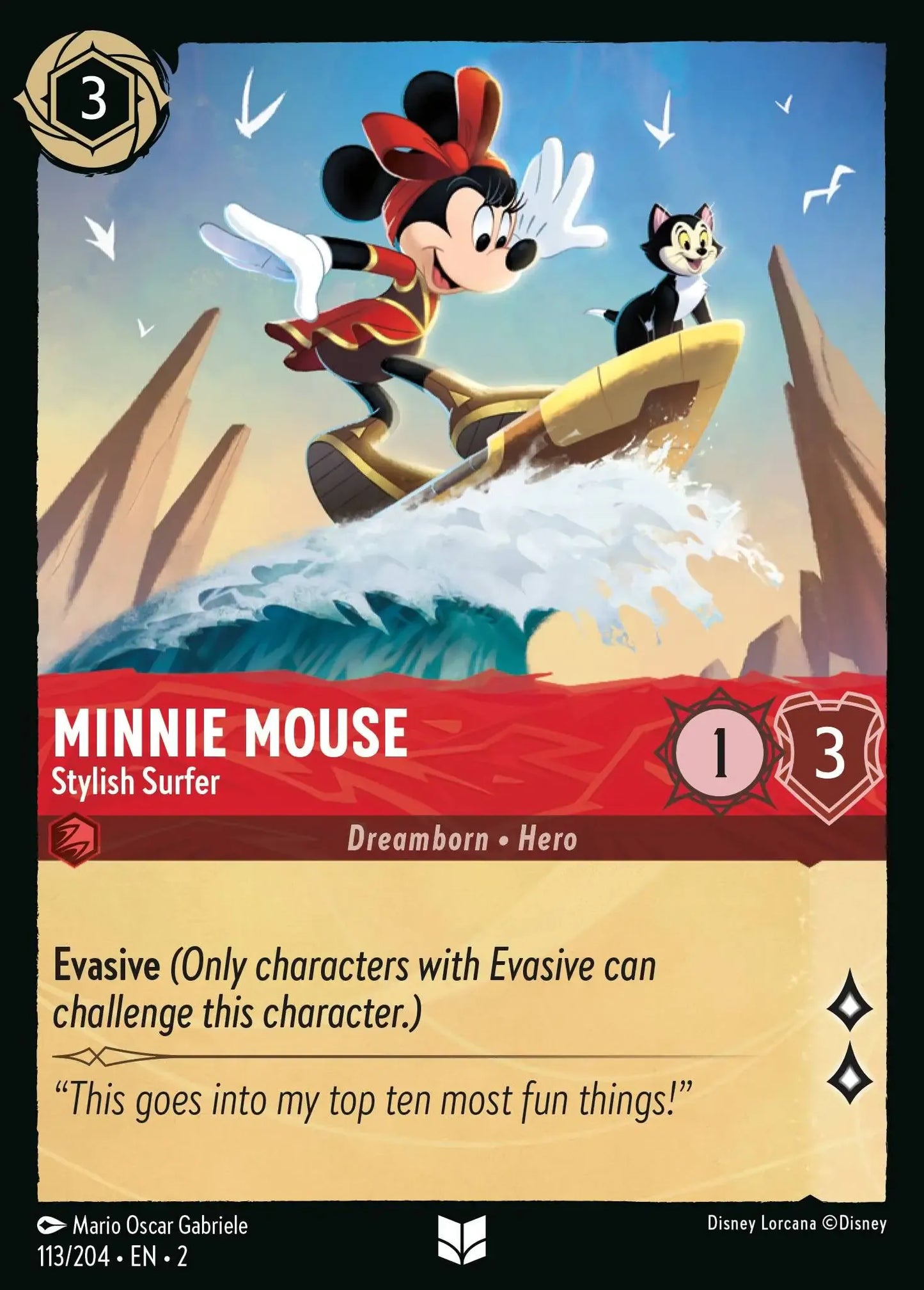 Minnie Mouse - Stylish Surfer 113/204