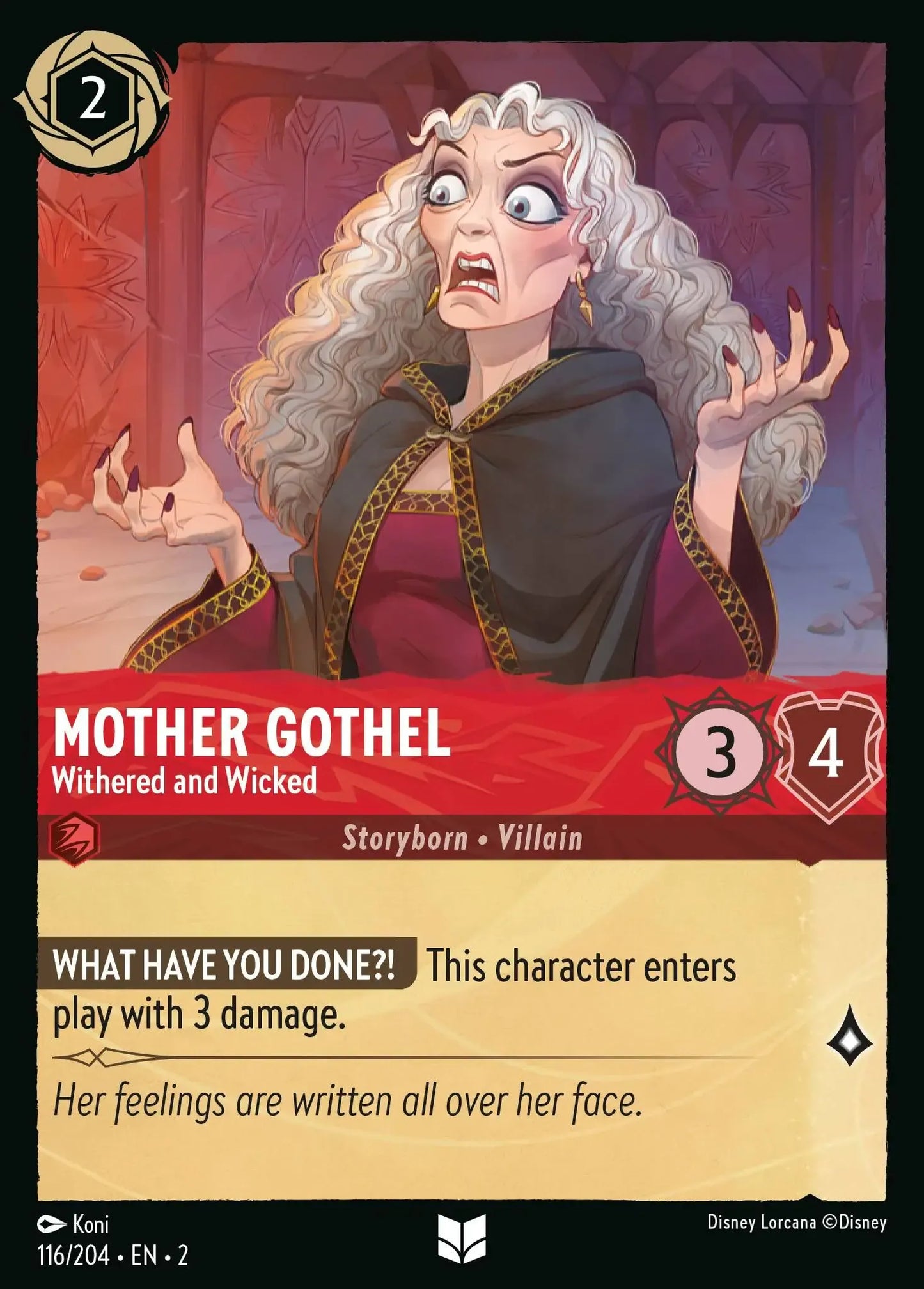 Mother Gothel - Withered and Wicked 116/204