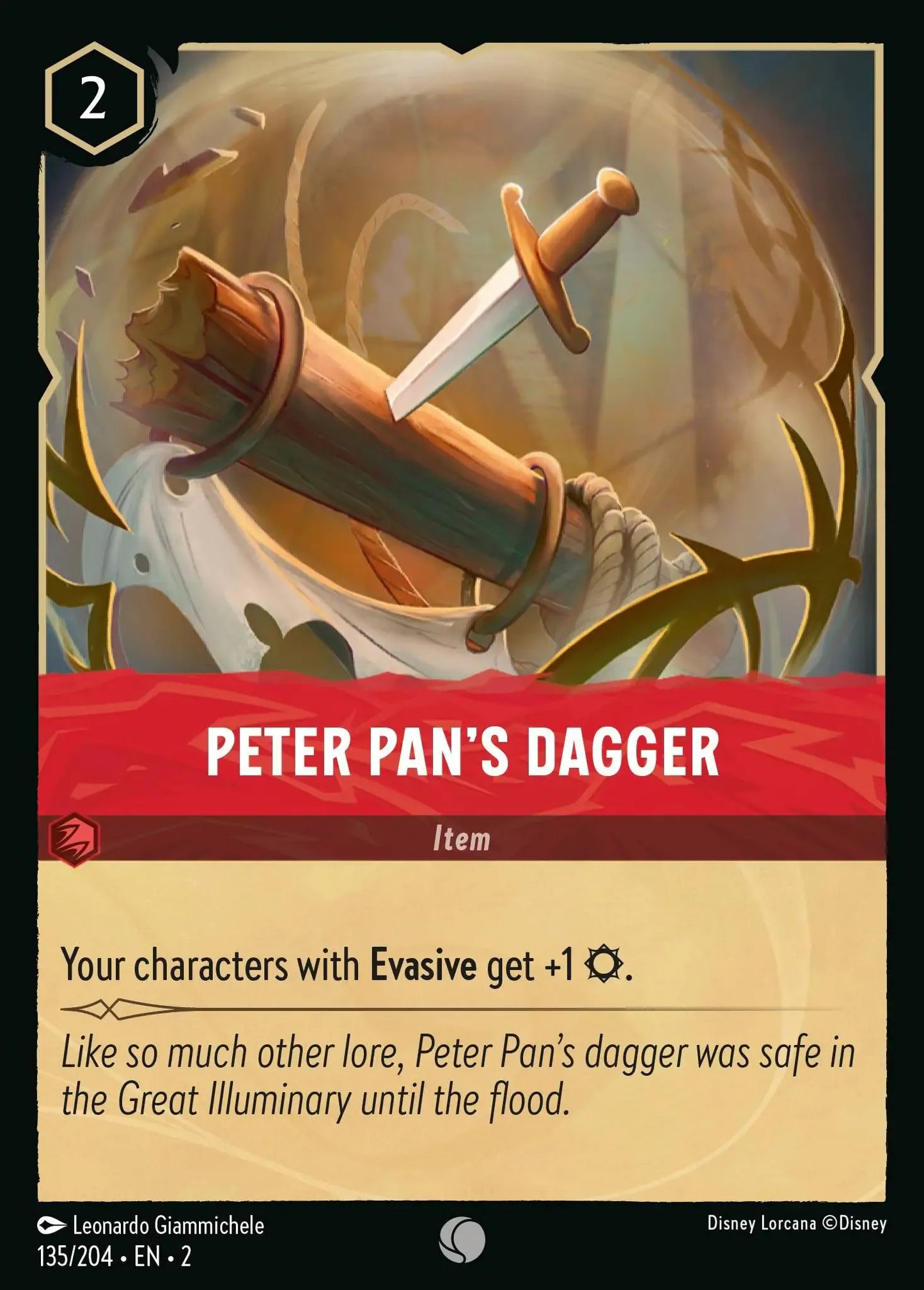 Peter Pan's Dagger 135/204