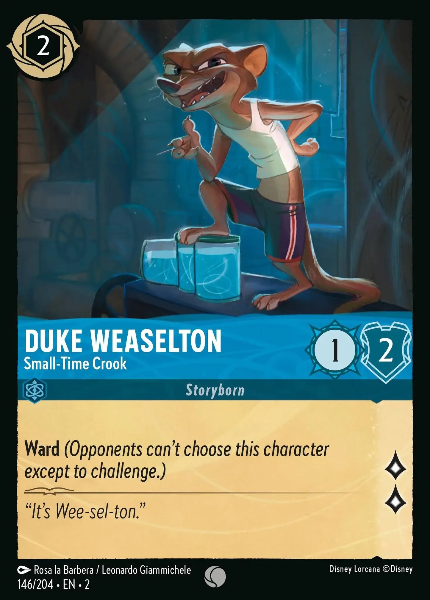 Duke Weaselton - Small-Time Crook 146/204