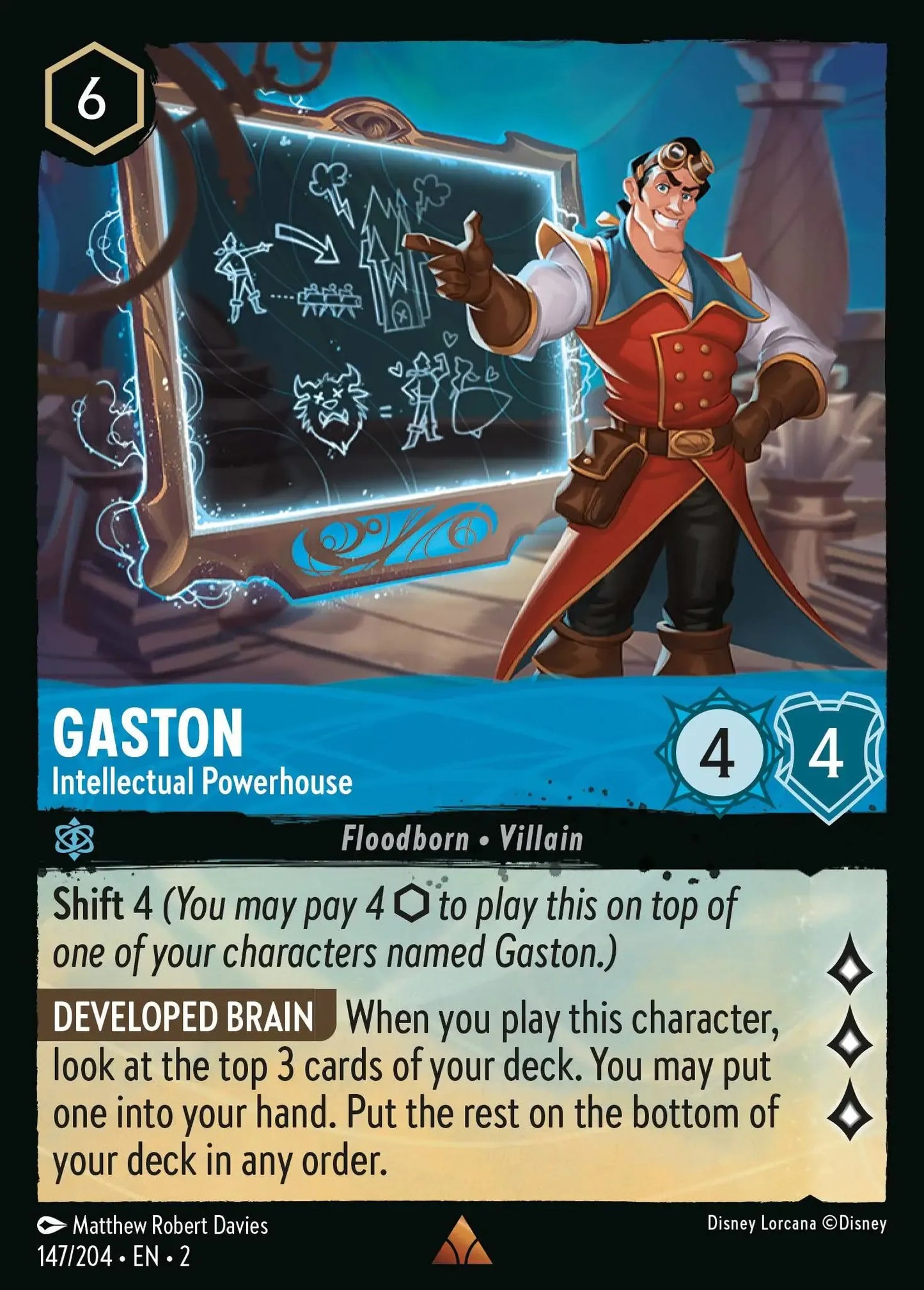 Gaston - Intellectual Powerhouse 147/204
