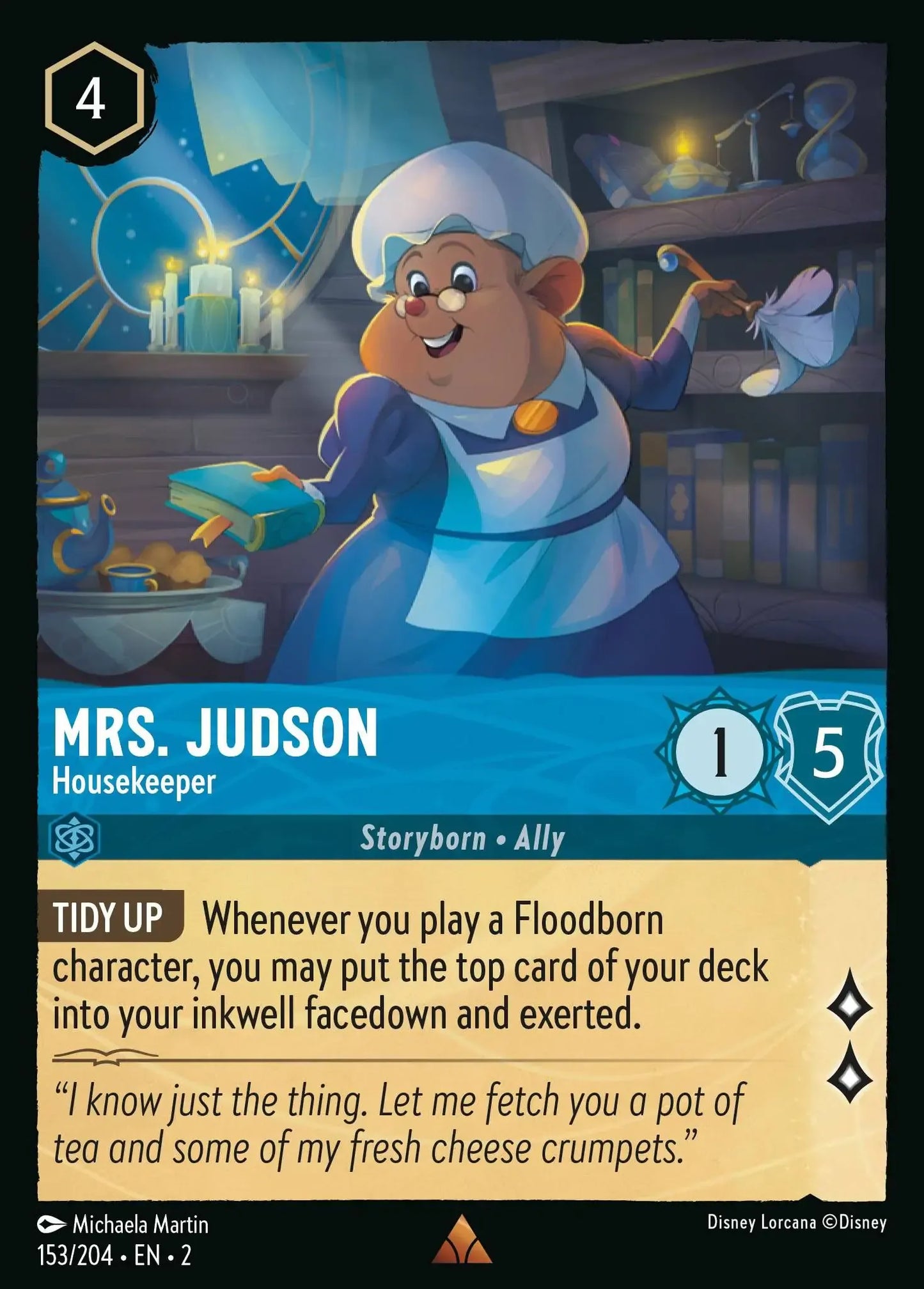 Mrs. Judson - Housekeeper 153/204
