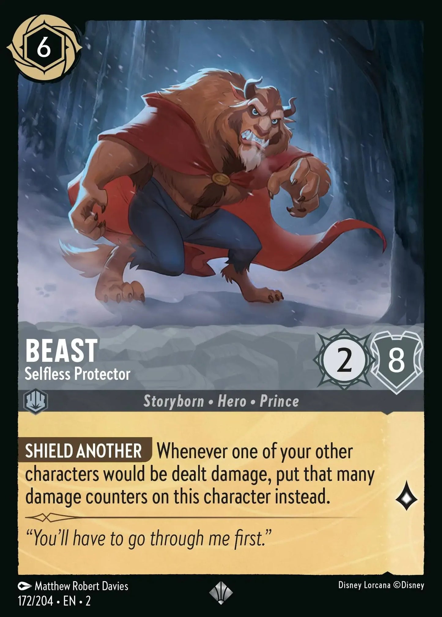 Beast - Selfless Protector 172/204