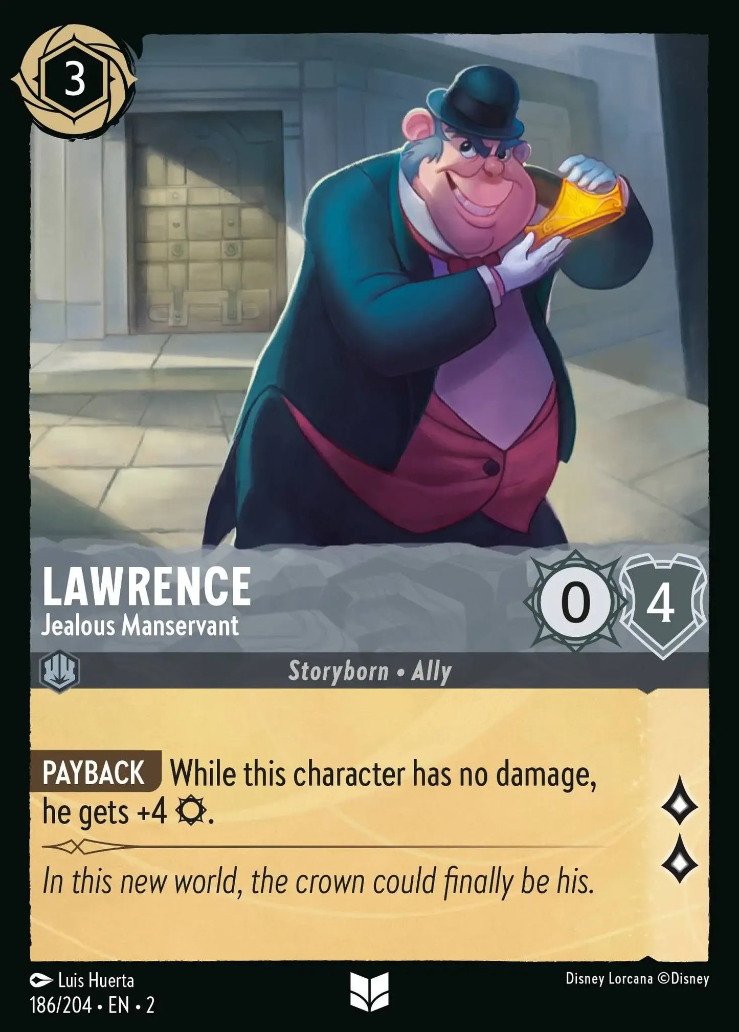 Lawrence - Jealous Manservant 186/204