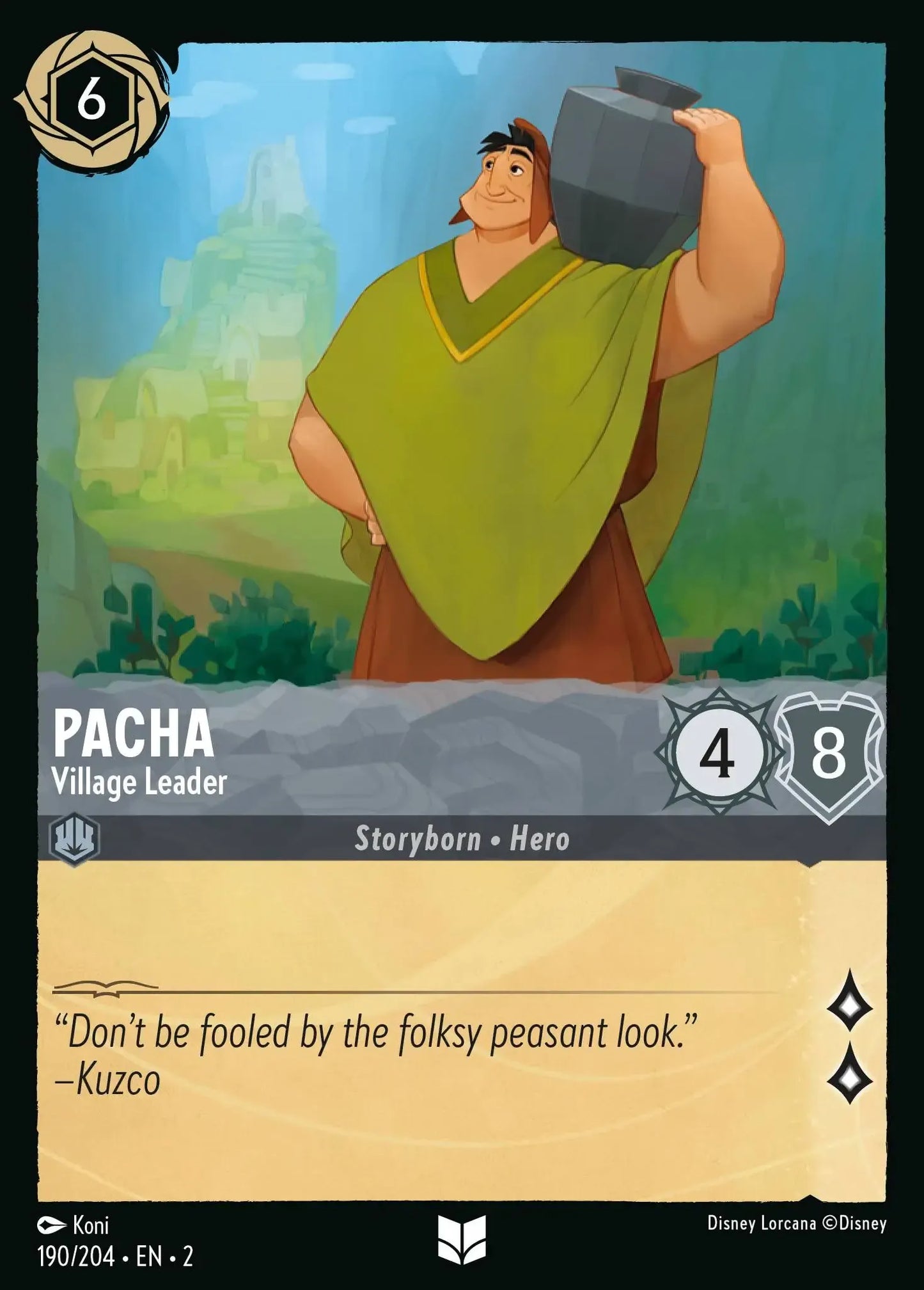 Pacha - Village Leader 190/204