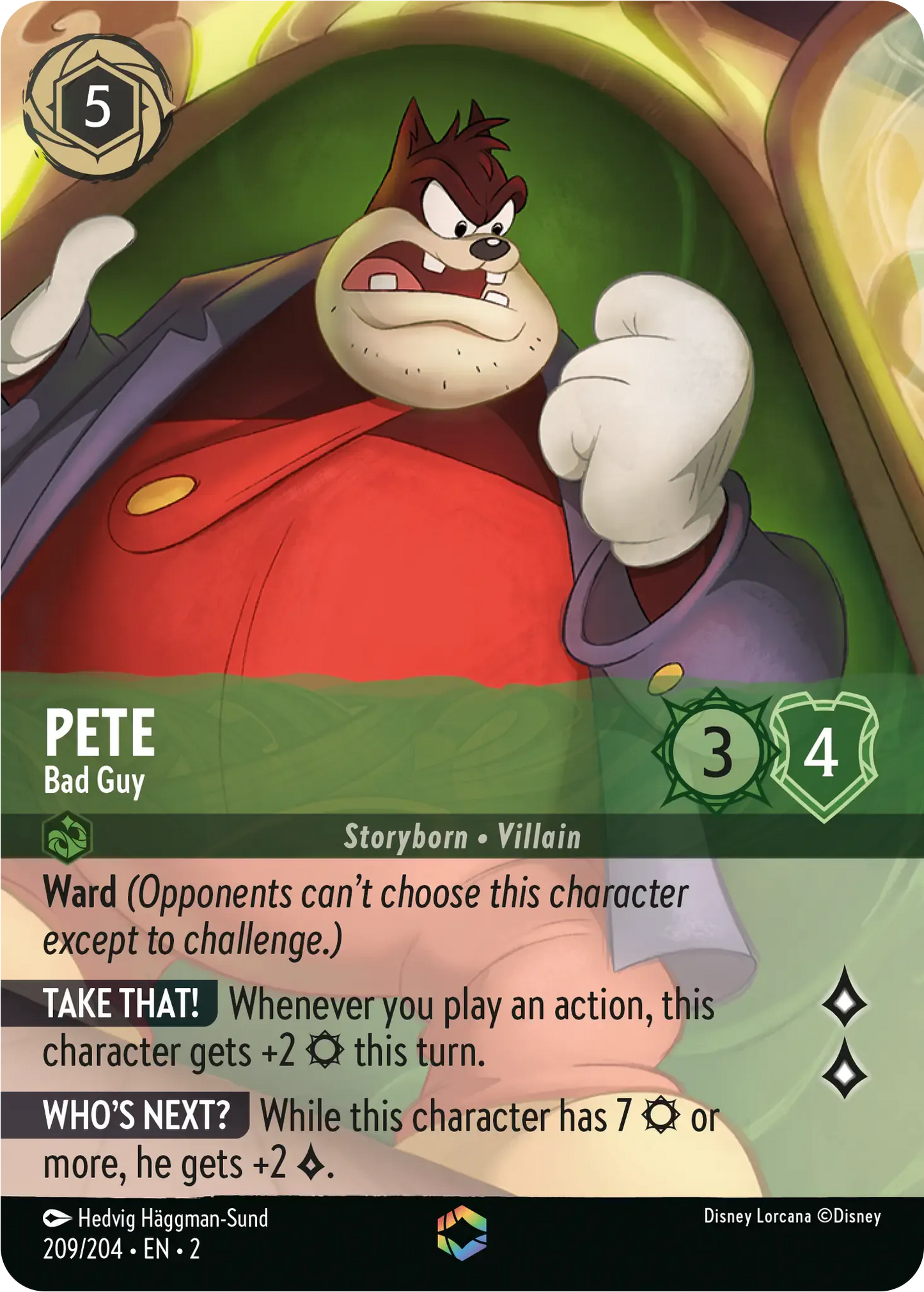 Pete - Bad Guy 209/204