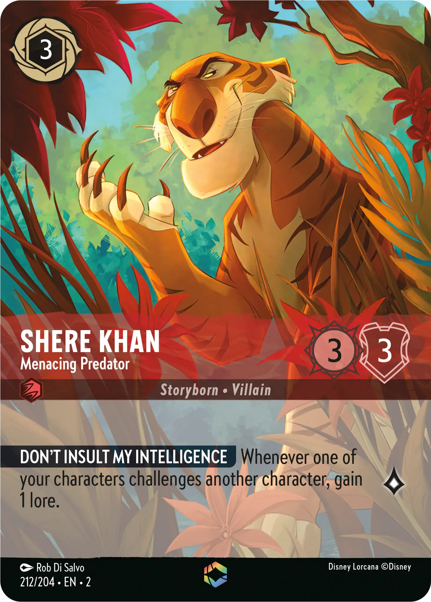 Shere Khan - Menacing Predator 212/204