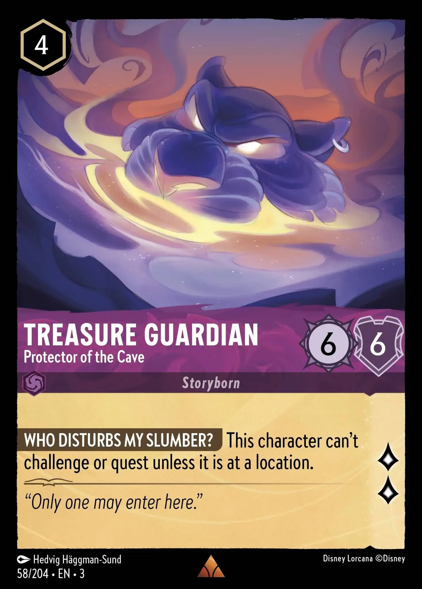Treasure Guardian - Protector of the Cave 058/204