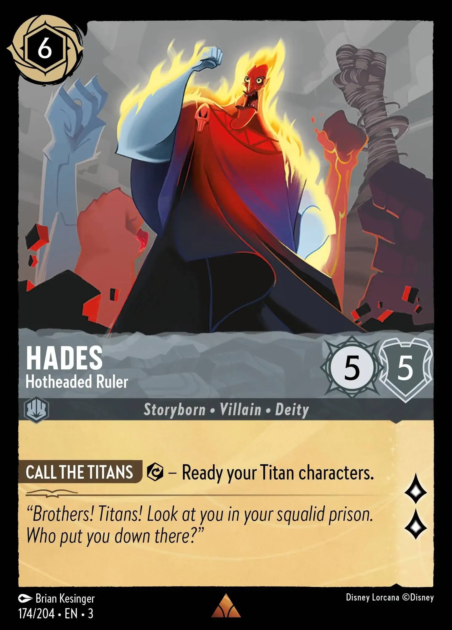 Hades - Hotheaded Ruler 174/204