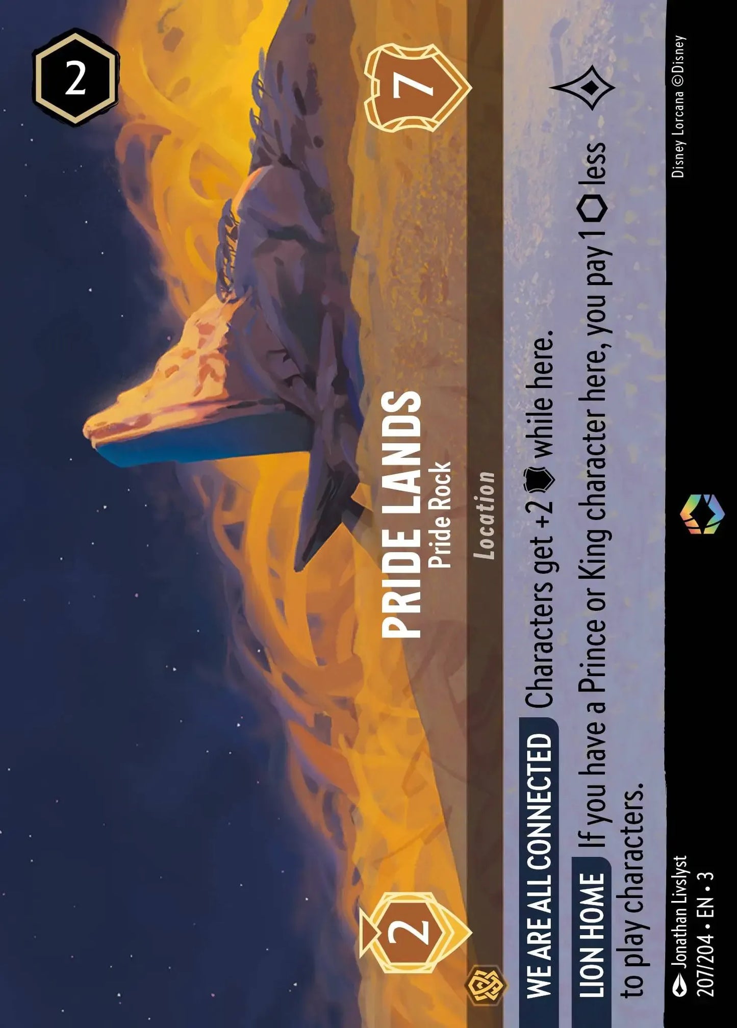 Pride Lands - Pride Rock 207/204