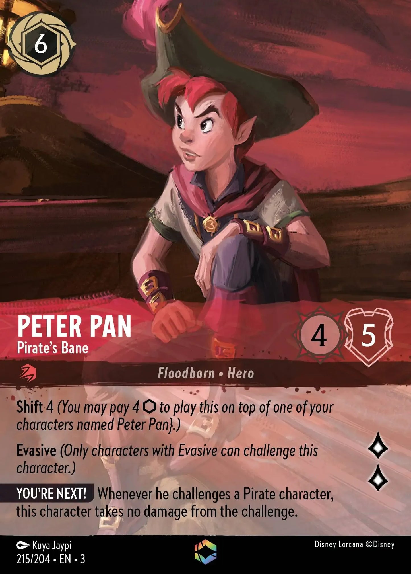 Peter Pan - Pirate's Bane 215/204