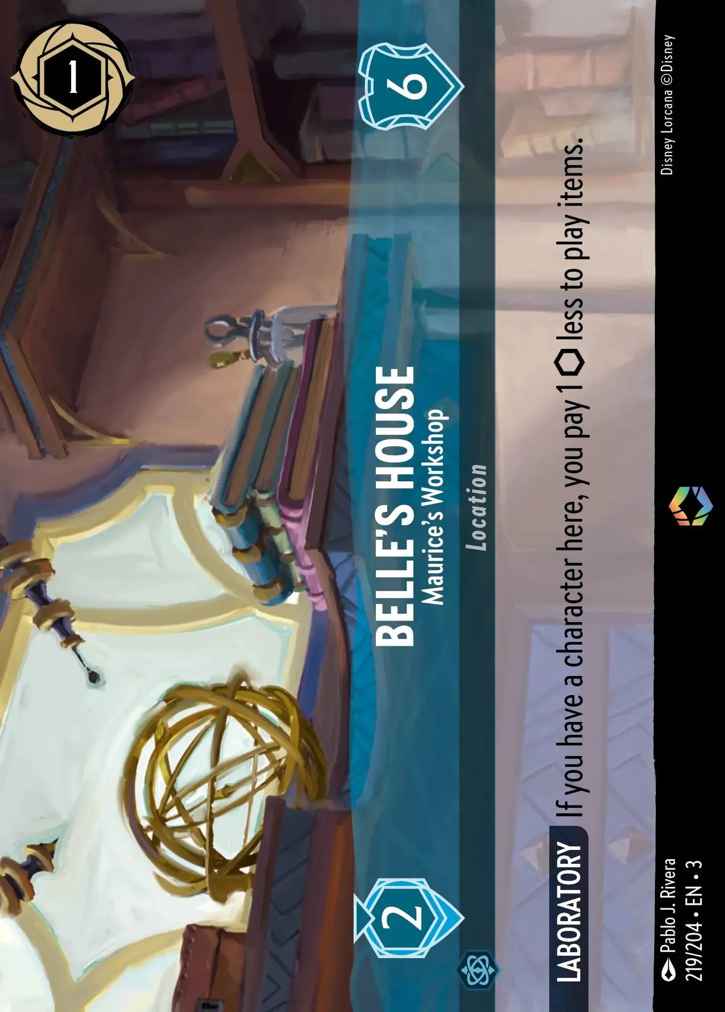 Belle's House - Maurice's Workshop 219/204