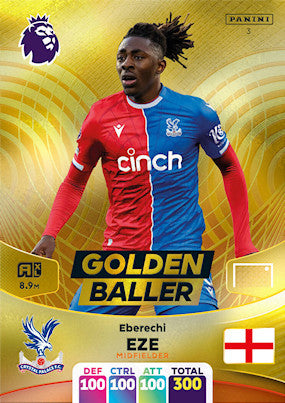 Eze (Crystal Palace - Golden Baller) - Adrenalyn XL 2024