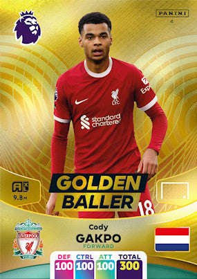 Gakpo (Liverpool - Golden Baller) - Adrenalyn XL 2024