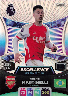Gabriel Martinelli (Arsenal - Excellence) - Adrenalyn XL 2024