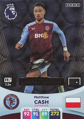 Matthew Cash (Aston Villa - Limited Edition Printed Signature) - Adrenalyn XL 2024