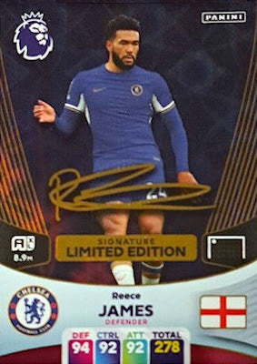 Reece James (Chelsea - Limited Edition Printed Signature) - Adrenalyn XL 2024