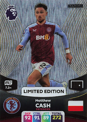Matthew Cash (Aston Villa - Limited Edition) - Adrenalyn XL 2024