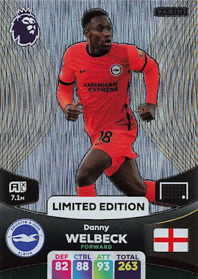 Danny Welbeck (Brighton & Hove Albion - Limited Edition) - Adrenalyn XL 2024