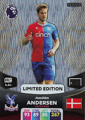 Joachim Andersen (Crystal Palace - Limited Edition) - Adrenalyn XL 2024