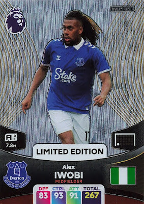 Alex Iwobi (Everton - Limited Edition) - Adrenalyn XL 2024